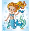 Kit Diamond Painting enfant DOTZIES sirène - Diamond Dotz