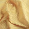 Tissu popeline coton rayures haute couture - jaune x 10 cm