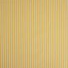 Tissu popeline coton rayures haute couture - jaune x 10 cm