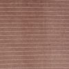 Tissu velours ras rayures haute couture - vieux rose x 10 cm