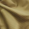 Tissu velours ras rayures haute couture - beige x 10 cm