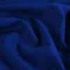 Tissu Crêpe de laine haute couture - bleu roi x 10 cm
