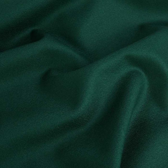 Tissu Crêpe de laine haute couture - vert anglais x 10 cm