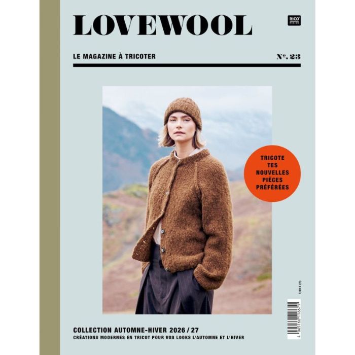 Lovewool n°23 automne-hiver 2025 - Rico Design
