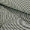 Tissu denim stretch rayures haute couture - écru x 10 cm