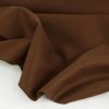 Tissu lainage alpaga mohair haute couture - marron x 10 cm