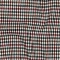 Tissu petits carreaux pied de poule - bordeaux x 10 cm