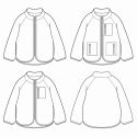 Nagano - Patron Veste enfant - Ikatee