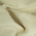 Tissu laine cachemire haute couture - écru x 10 cm