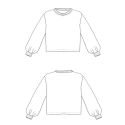 Miss Granite - Patron sweat enfant - Maison Fauve