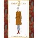 Marcello - Patron manteau femme - Maison Fauve