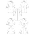 Roman - Patron manteau / veste femme - Maison Fauve