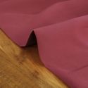 Tissu tencel haute couture - rouge framboise x 10 cm