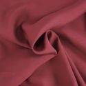 Tissu tencel haute couture - rouge framboise x 10 cm