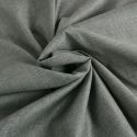 Tissu laine tailleur stretch pied de poule haute couture - gris x 10 cm