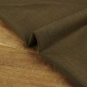 Tissu laine tailleur stretch haute couture - marron x 10 cm