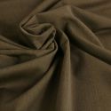 Tissu laine tailleur stretch haute couture - marron x 10 cm
