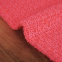 Tissu lainage tweed lurex haute couture - rose fluo x 10 cm
