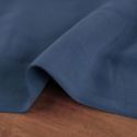 Tissu tencel haute couture - bleu denim x 10 cm
