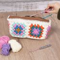 Kit crochet trousse granny square