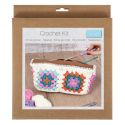 Kit crochet trousse granny square