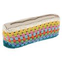 Kit crochet trousse zippée colorée