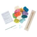 Kit crochet trousse zippée colorée
