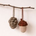 Kit crochet amigurumi - Pomme de pin et Gland