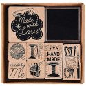 Set tampons Handmade et Laine - Rico Design