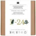 Kit broderie Stick & Stitch calendrier de l'Avent - Rico Design