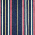 Tissu denim stretch rayures haute couture - multicolore x 10 cm