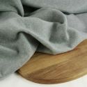Tissu lainage cachemire haute couture - bleu roi x 10 cm