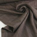 Tissu denim tencel haute couture - marronx 10 cm