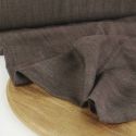 Tissu denim tencel haute couture - marronx 10 cm