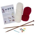 Kit tricot Chaussette de Noël - Trimits