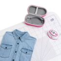 Mini fer à repasser vapeur rose + mallette - Prym