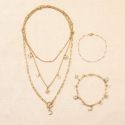 Kit Bijoux inoxydables Parure dorée - Graine créative