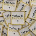 Etiquette vêtement à coudre C'est qui le patron ? - Bohin x 1