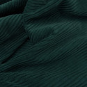 Tissu velours côtelé uni - vert canard x 10 cm