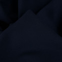Tissu sergé de viscose uni - bleu marine foncé x 10 cm