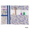 Kit couture pochette crochets en liberty