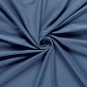 Tissu jersey denim coton lavé stretch - bleu clair x 10 cm