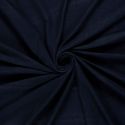 Tissu jersey denim coton lavé stretch - bleu marine x 10 cm