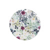 Bouton de nacre imprimé motif fleurs