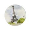 Bouton de nacre imprimé Tour Eiffel