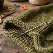 Aiguilles à laine pour tricot et crochet