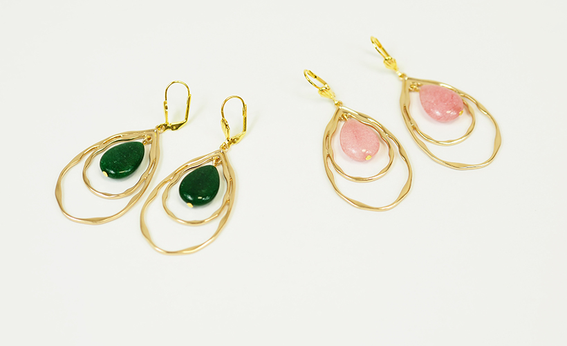 Atelier de la création - Tuto bijoux : Boucles d'oreilles avec gouttes ...