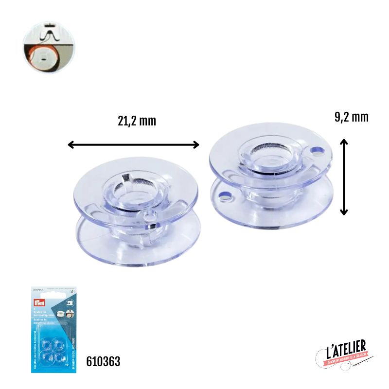 5 Pices Canette Machine A Coudre,bobines Pour Machine Coudre Canettes De Couture Universelle Bobine De Machine Coudre En Plastique