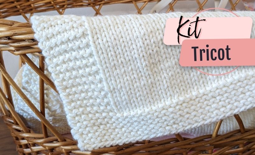 Couverture Bebe Tricot Fait Main