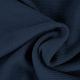 Jersey maille tricot - bleu denim